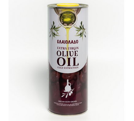 Оливковое масло Elailado Extra Virgin 1 л.